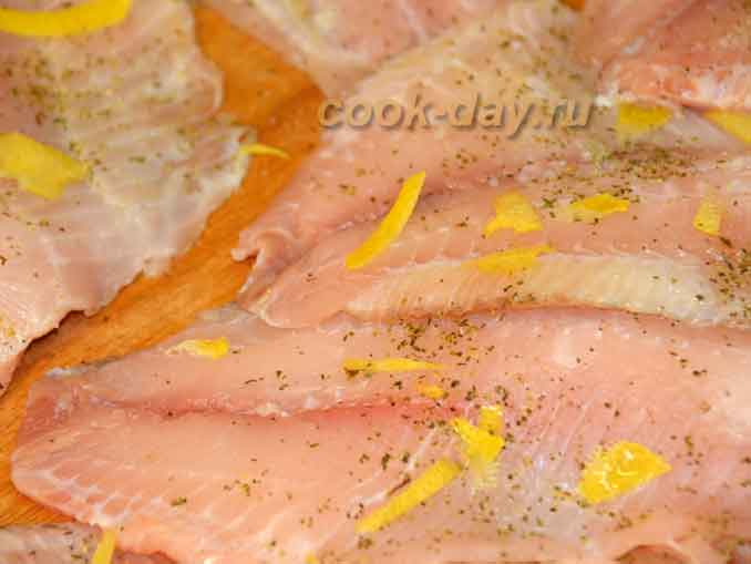 Как приготовить рыбное филе: маринуем перед жаркой тилапию в лимоне