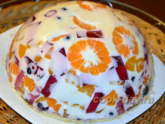 Идеальный холодный десерт? Сначала научитесь обращаться с желатином! Желатиновый торт