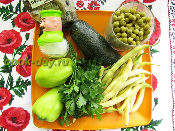 Готовим вкусный полезный витаминный вегетарианский салат